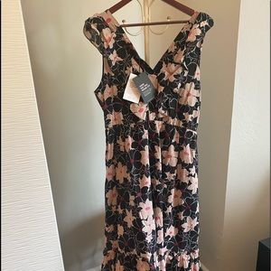 Who What Wear Floral Dress XXL blackpink NWT Midi